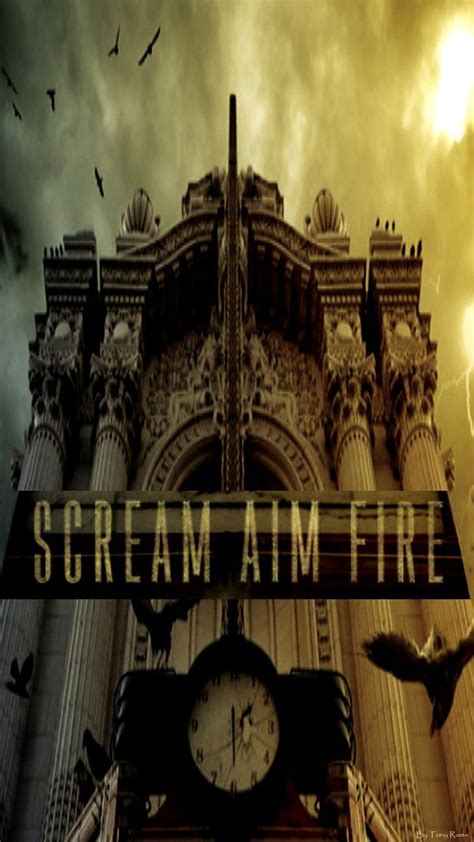 Scream Aim Fire Album Art