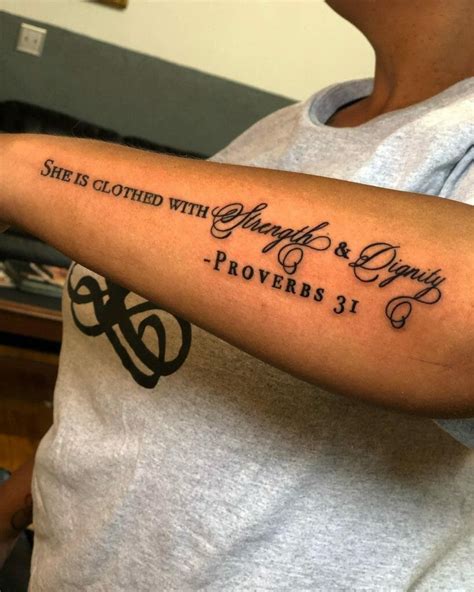 Scripture tattoos verses