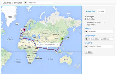 Sea distance from Russia to America