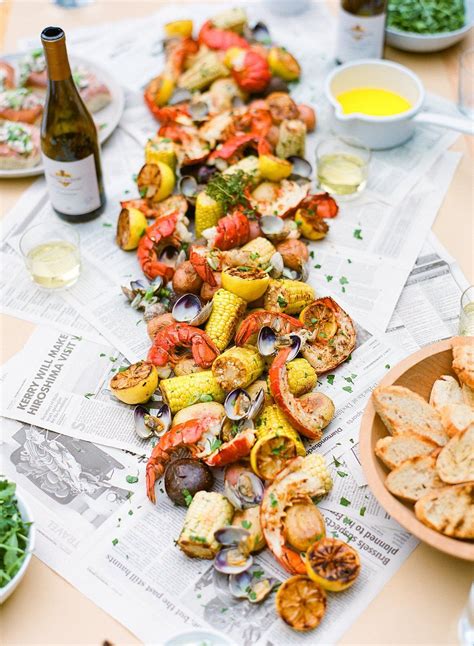 Seafood-Themed Dinner Party