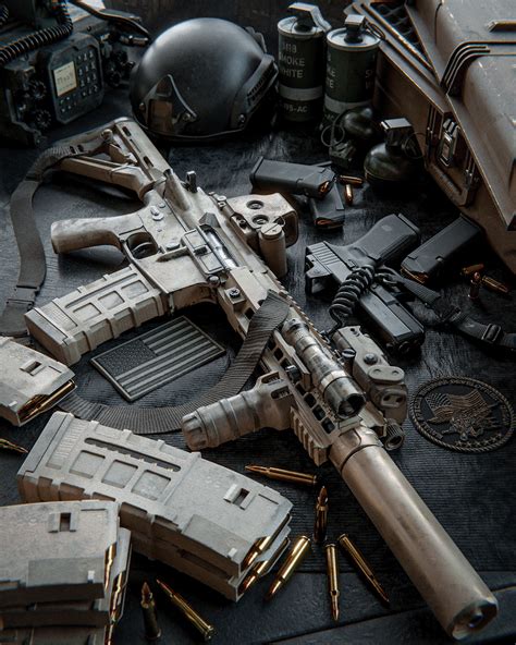 Seal Team Standard Rifle Modular Design