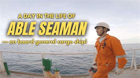 Seaman life at sea