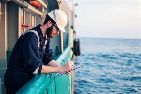 Seaman work on ship