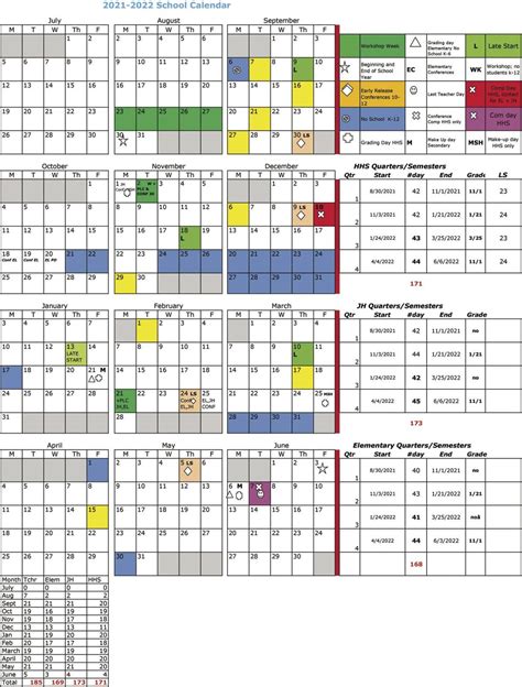 Seattle Public Schools Calendar