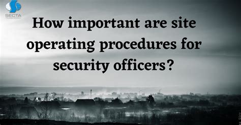 Security Officer Procedure