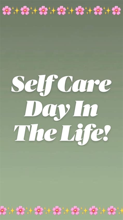 A person practicing self-care