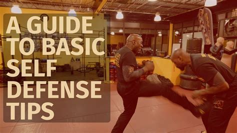 Developing Self-Defense Skills