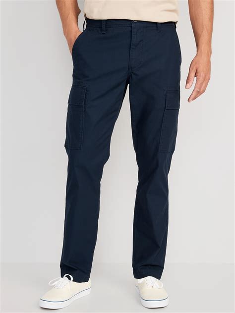 Description of Semi-Formal Navy Blue Cargo Pants