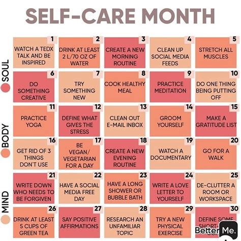 September Self-Care Ideas