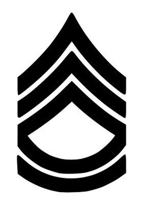 Sergeant First Class Rank Insignia