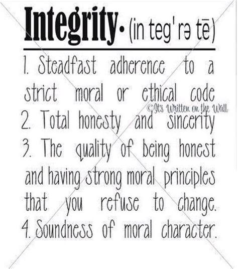 Service Before Self and integrity