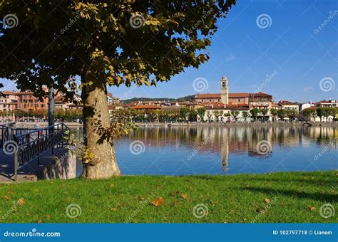 Lake Maggiore in Sesto Calende