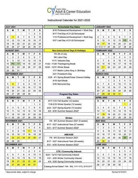 SFSU Academic Calendar