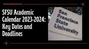 SFSU Academic Calendar