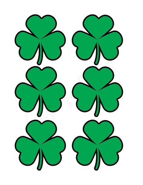 Shamrock printable tips