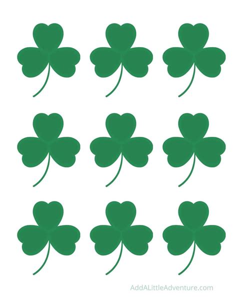 Shamrock printables benefits