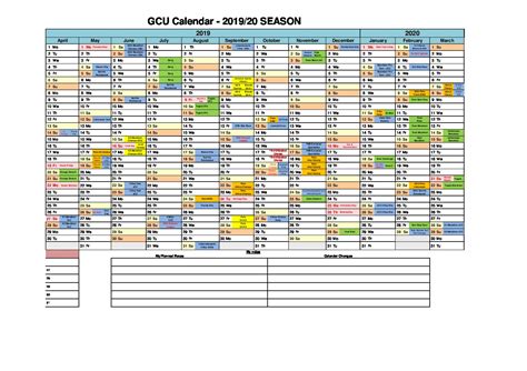 Sharing Your GCU Calendar