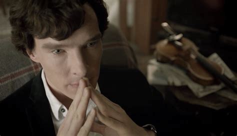 Sherlock Holmes Thinking