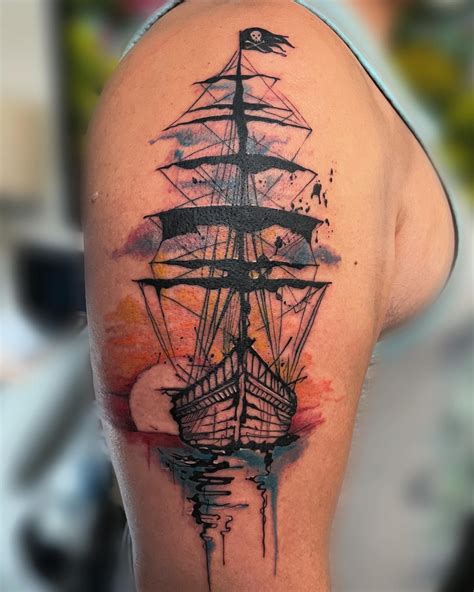 Ship Tattoo Designs