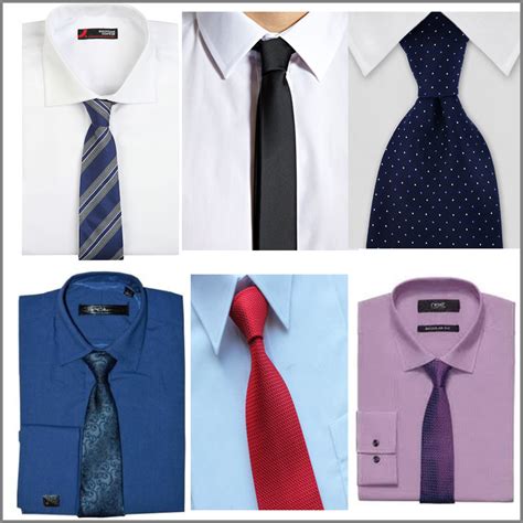 Navy blue suit with different shirts and ties