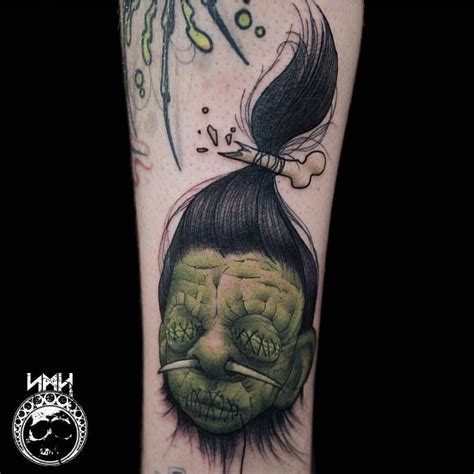 Shrunkin head tattoo gallery