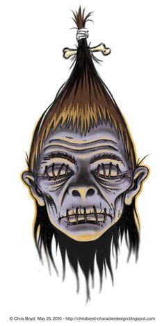 Shrunkin head tattoo symbolism