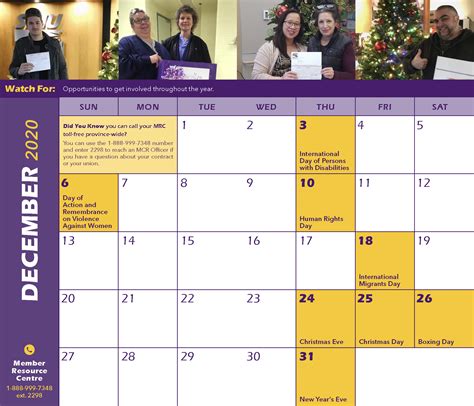 SIUE Calendar Tips