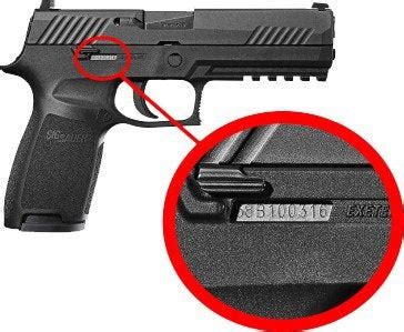 Sig P320 Accidental Discharge Prevention