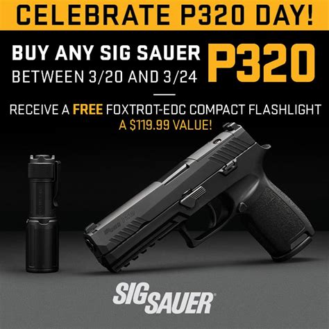 Sig Sauer P320 Rebate