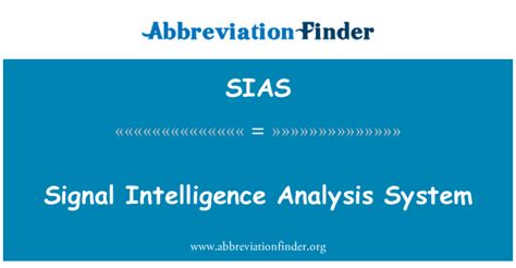 Signal Intelligence Analysis