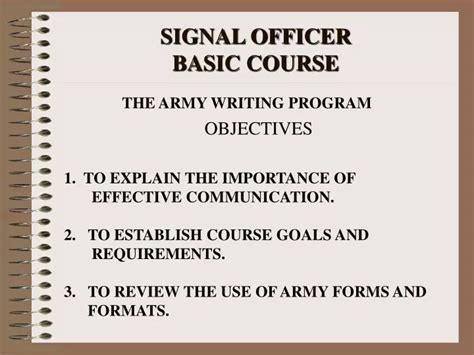 Signal Officer Basic Course Image 6