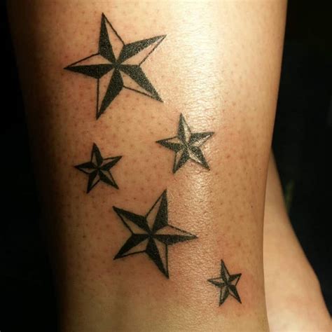 Six-Pointed Star Tattoos