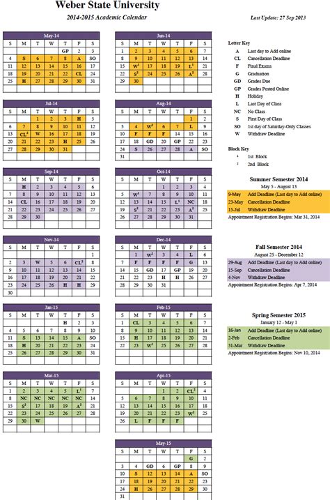 Skidmore College Academic Calendar Image 1