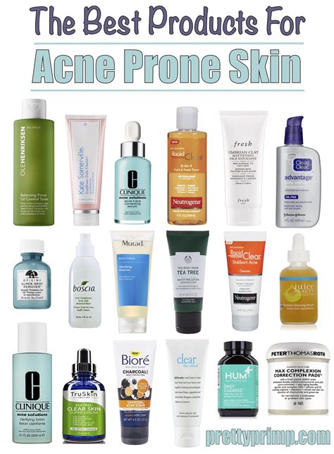 Skincare Products for Acne