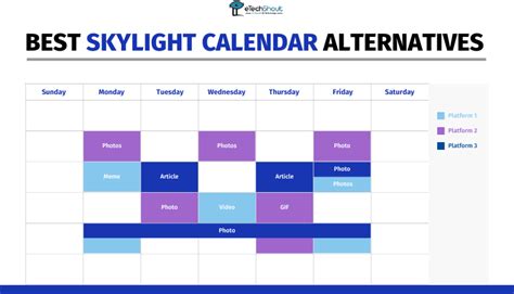 Skylight Calendar Alternatives