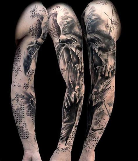 Practical examples of sleeve tattoos