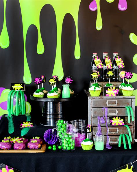 Slime Themed Decorations