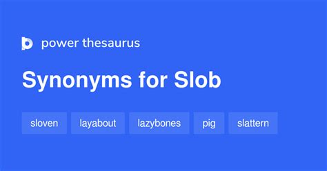 Slob Words