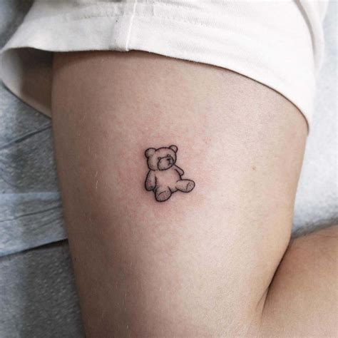 Description of Small Bear Tattoos