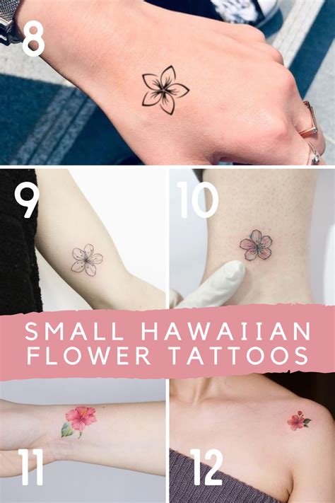 Small Hawaiian tattoos