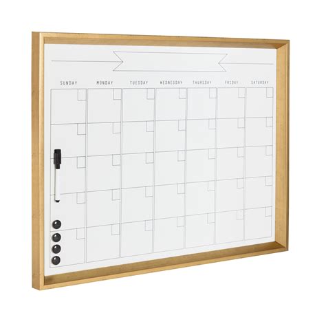 Small Wall Calendar Dry Erase