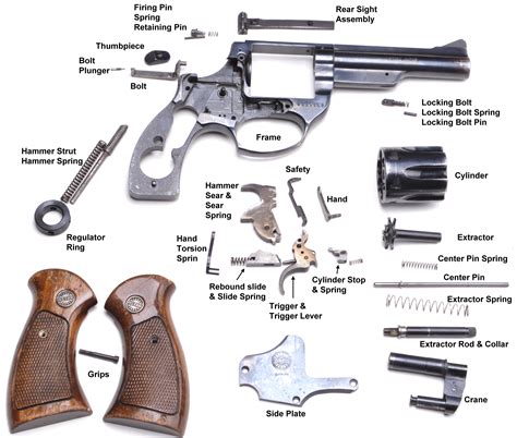 Smith and Wesson 36 Revolver Parts