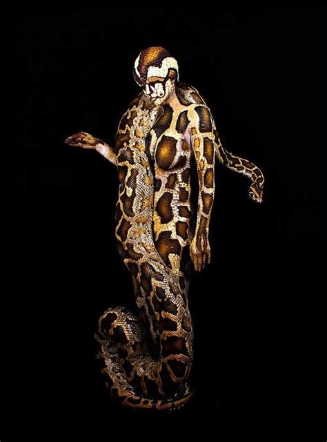 Snake Body Art