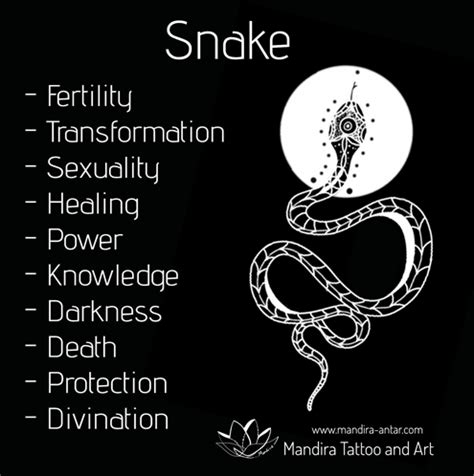 Snake Tattoo Symbolism for Women 10