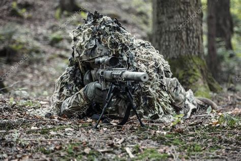 Sniper ghillie suit