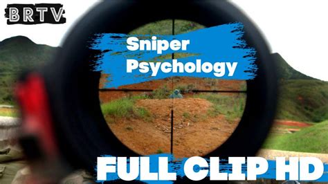 A sniper's mental preparation