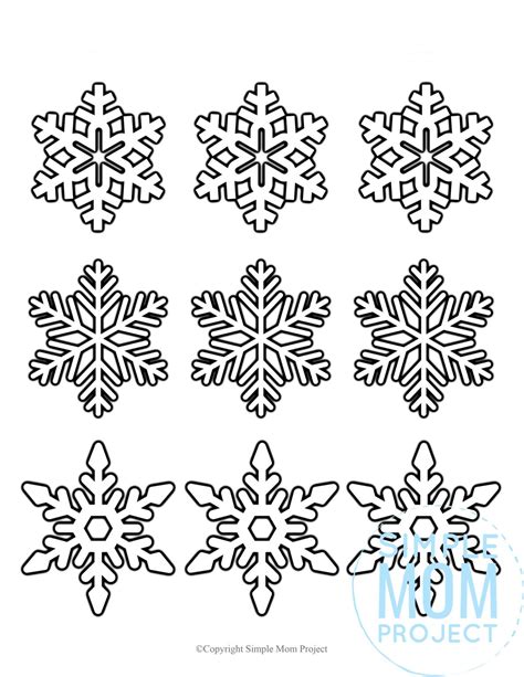 Snowflake Print