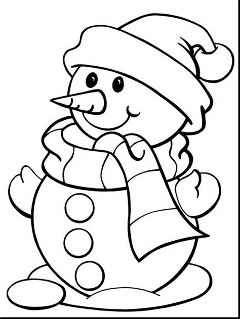 Snowman Coloring Pages