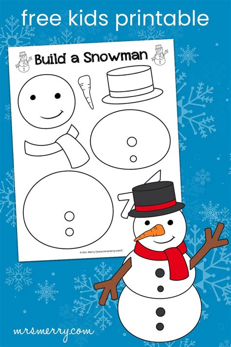 Snowman Printable Activities