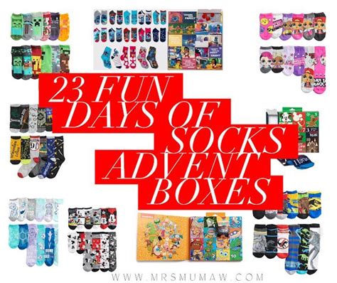 sock advent calendar gift ideas